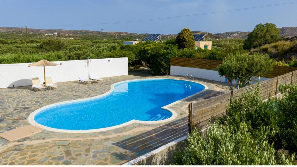 Rousolakos Pool Apartments Palékastro Eksteriør bilde